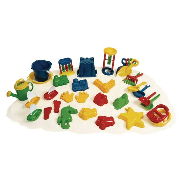 Excellerations Super Classroom Sand Set - 34 Pieces