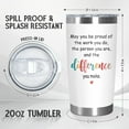 thumbnail image 2 of Appreciation Gifts for Coworkers - 20 oz Stainless Steel Insulated Coffee Tumbler With Lid - Mothers Day Birthday Inspirational Thank You Gifts for Women Boss Lady Friends Employee Teachers, 2 of 6