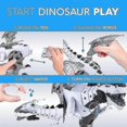 thumbnail image 4 of Walking Dinosaur Toy With Fire-breathing Dragon Mist Spray, Realistic Sounds And Simulated Red Fire, 4 of 4