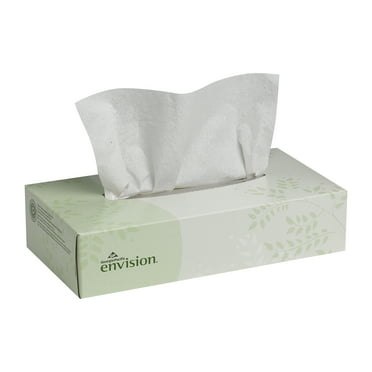 Georgia Pacific Professional 48100 AIF4 Facial Tissue, Flat Box, 100 ...