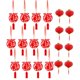 thumbnail image 1 of SGACAI Pequeños adornos de faroles rojos para decoración de hogares u oficinas., 1 of 7