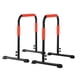 thumbnail image 2 of Estación de Soporte para Inmersión Perfecl Ajustable para Gimnasio en Casa Negro Rojo, 2 of 8