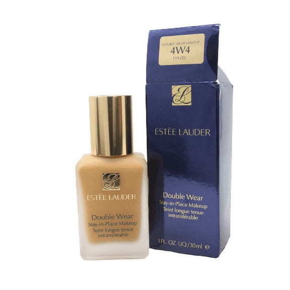 ESTEE LAUDER DOUBLE WEAR FOUNDATION 1.0 OZ HAZEL ESTEE LAUDER/DOUBLE WEAR STAY-IN-PLACE LIQUID MAKEUP 4W4 HAZEL 1.0 OZ (30 ML)