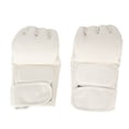 thumbnail image 3 of Mano Taekwondo Gear Guante Medio Dedo Seguro Muñequera Ajustable Guante de Boxeo para Saco de Boxeo Blanco, 3 of 5
