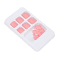 thumbnail image 1 of Uñas postizas lisas, 24 piezas de uñas postizas artificiales de color sólido, diseño fácil de usar, 1 of 8