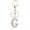 G, variant on DGMIOCS Gold Letter A-Z Keychain for Women Bag Charms Purse Charms For Handbags Metal Alphabet Initial Letter Keychain