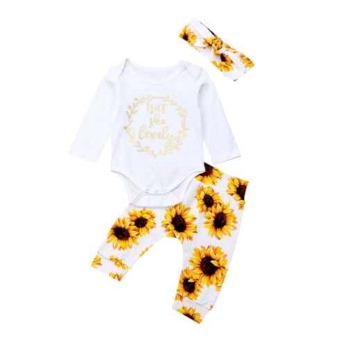 sunflower girl outfit