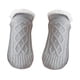 thumbnail image 2 of 2 piezas de invierno para mujer, calcetines antideslizantes, transpirables, antideslizantes, suaves, cálidos, cómodos, calcetines cálidos de invierno gris Yotijar calcetines calientes de invierno para mujer, 2 of 9