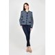thumbnail image 1 of Cardigan de punto con botones Roman Fashion /Juvenil, 3140 (Marino rayas) azul marino CH, 1 of 5