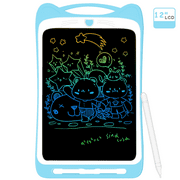 AGPTEK Writing Tablet ,LCD Graphics Writings Pads for Kids, 12 Inches Drawing Board with Lock Switch, Blue