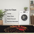 thumbnail image 3 of 2x3 Rug, Rooster Door Mat Washable Non Slip Soft for Entryway, Farmhouse Animal Rug, Chicken Carpet, Rooster Home Decor & Gifts, 3 of 7