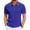 Royal Blue, variant on Men Short Sleeve Polo Shirt Athletic Breathable Classic Fit Quick Dry Performance Collared Top for Summer Sports Casual Wear