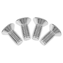 MLINS  4 Pcs 304 Stainless Fasteners Brake Disc Mounting Screws Silver