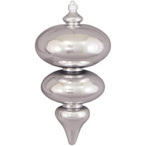 Christmas By Krebs Shattererproof Plastic Finial Ornament (Looking Glass, 15 inch (380mm))