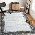 thumbnail image 2 of Hasoo Rug Indoor Area Rug Modern, Easy Cleaning Carpet for Living Room, Gray, 8' x 10', 2 of 6