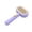Purple, variant on Dog Needle Comb and Pet Hair Removal Tool, Professional Grooming Brush for Dogs and Cats, Effective Dead Undercoat and Floating Fur Shedding Comb，White