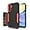 Orange/Black, variant on for Samsung Galaxy A15-5G Phone Case, and Screen Protector, Dust-Proof Port Cover, Full Body Non-Slip Rubber Covered, Wear-Resistant & Drop-Proof, Support Magnetic Car Mount, Mint/Teal