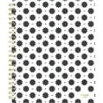 thumbnail image 1 of 2026 Mead® B&W Flower Large Weekly Clear Poly Cover Planner, 1 of 6