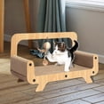 thumbnail image 4 of lionlar Cat Scratcher Sofa Pad Scratching Board Interactive Toy for Kitty Grinding Claws Rectangle 50x30x24cm, 4 of 7