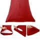 thumbnail image 5 of Fundas de Almohada Unique Bargains de Algodón 300 Hilos Tamaño Estándar Rojo Juego de 2, 5 of 6