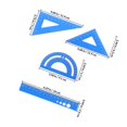 thumbnail image 2 of PAMINGONO 1 De Con Transportador Y Azul Para Dibujo Profesional Y Oficina, 2 of 7