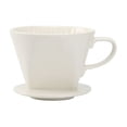 thumbnail image 1 of JUNWELL Coffee Dripper  Ceramic Pour Over Coffee Maker with Three Hole Design  Perfect for Smooth Brewing  Ideal for Coffee Pour Over Enthusiasts, 1 of 8
