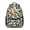 Tractor and Haybales, variant on Tractor and Tractors White Pattern Backpack for School, Cute School Bag with Adjustable Shoulder Straps and Padded Back, 15.3"x11"x6.7"