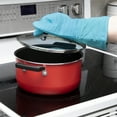 thumbnail image 5 of T-fal Flexible Waffle Silicone Oven Mitts, Set of Two, Breeze, 5 of 5
