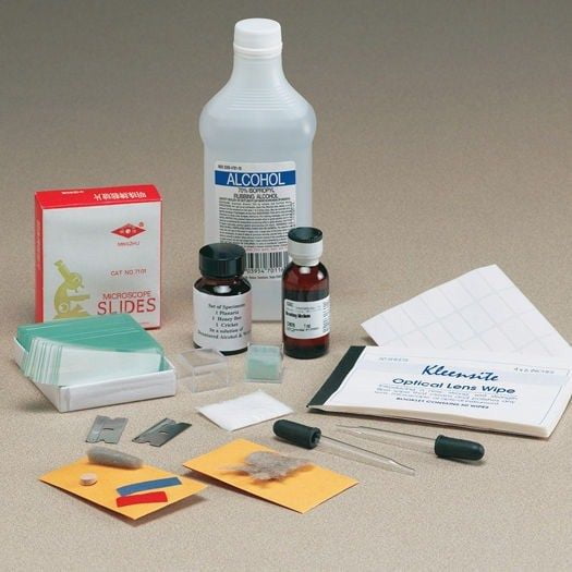 Intermediate Slide Making Kit Prepare Chemistry Microscope Slides for