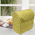 thumbnail image 4 of Yellow and White Lounger Chair Bag, Round Spots Sketchy Circles Randomly Placed on Pastel Background, High Capacity Storage with Handle Container, Lounger Size, Yellow and White, by Ambesonne, 4 of 5
