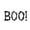 Black, variant on Vinyl Wall Decal - Boo Bones 16" x 30" - Fun Halloween Brush Lettering, Seasonal Decor - Teens, Adults, Indoor, Outdoor, Wall, Door, Window, Living Room, Office