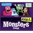 Monsters Cereal with Marshmallows Variety Pack of 4 Boxes, Limited