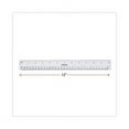 thumbnail image 2 of Clear Plastic Ruler, Standard/metric, 12" Long, Clear | Bundle of 10 Each, 2 of 5