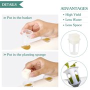 Hydroponics Growing System Kit,1 Level/36 Sites PVC-Pipe Vertical Hydroponic Garden Planting Vegetables and Herbs Growth Cultivation Equipment with Pump,Timer,Planting Basket,Grow Sponges