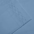 thumbnail image 2 of Hotel Luxurious, 1800 Series Super Soft Embroidery 4 PC Sheet Set (Full, Blue), 2 of 4
