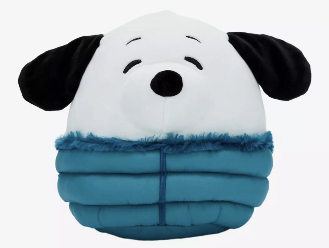 Squishmallows Peanuts Snoopy & Woodstock in Puffer Coats 6.5
