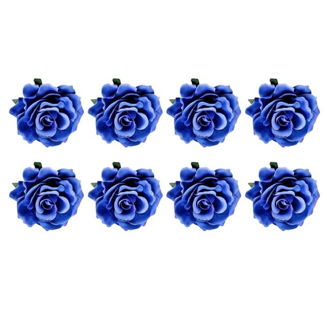 EeaseCA 8 Pcs Broches en Tissu en Forme de Fleur Corsage de Rose Réaliste Mariée Corsets Épingle de Robe