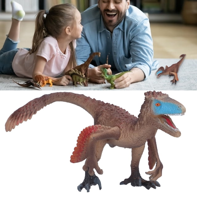 Dinosaurios Juguete Simulacional, Utahraptor Seguro para Jugar para la Recolección de decoración