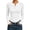 White, variant on hotojiny Women's Fall Long Sleeve Henley T Shirts Soft Stretch Ribbed Button up Plain Basic Tee Slim Fitted Layering Tops(White,X-Large)