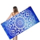 thumbnail image 1 of Toalla de playa de gran tamaño, 75x150CM, toallas sin arena, accesorios de playa para deportes de acampada, teñido anudado azul, 1 of 5