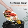 thumbnail image 7 of 50PCS 4 Gallon Black Trash Bags, Heavy Duty Leak-Proof Garbage Bags for Kitchen, 17.7" x 19.7", 7 of 7