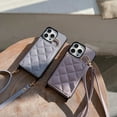 thumbnail image 5 of Funda protectora de cuero PU con tarjetero para IPhone, carcasa dura, cartera cruzada, 15, 14 Plus, 13, 12, 11 Pro Max, 5 of 5