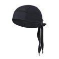 thumbnail image 1 of Banda para el sudor para gorra de motociclista con malla absorbente de sudor y calavera Negro, 1 of 8