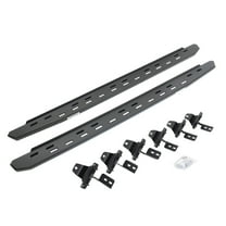 Go Rhino 69650673SPC RB30 Slim Line Running Boards with Mounting Bracket Kit For Jeep 18-24 Wrangler Fits select: 2018-2019,2021 JEEP WRANGLER UNLIMITED