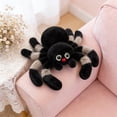 thumbnail image 4 of Spider Bedtime Stuffed Animals Toys for Kids Cute Soft Plushies Fluffy Lifelike Animal Doll Plushie Toys Comfort Birthday Easter Day Gifts Friends, 4 of 6