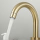 thumbnail image 5 of Bathroom Faucet 360 Swivel Basin Faucet High Spout Basin Mixer Tap Faucet For Bathroom Or Small Kitchen Brushed Gold, 5 of 5