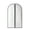 Black-24 x 30 inch, variant on Tripumer 5 Pcs Clear Garment Bags 24 x 40 inch Hanging Clothes Cover Full Zipper Suit Bags PEVA Garment Covers for Closet Clothes Storage