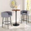 thumbnail image 1 of Table de Bar Auray Marron, 1 of 6