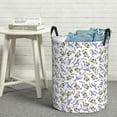 thumbnail image 7 of KLL Monkey Submarine Captain Waterproof Foldable Laundry Hamper Bucket with Handles for Storage Bin,Kids Room,Home Organizer (Medium ), 7 of 7