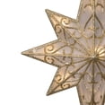 thumbnail image 5 of Vickerman 10 Light x 14.5" LED Gold 8 Point Bethlehem Star Tree Top, Warm White LED Mini Lights., 5 of 5